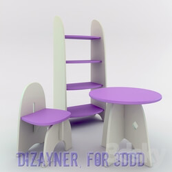 Table _ Chair - Furniture set for your child 