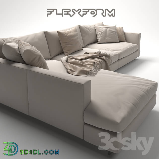 Sofa - Flexform Magnum Sofa