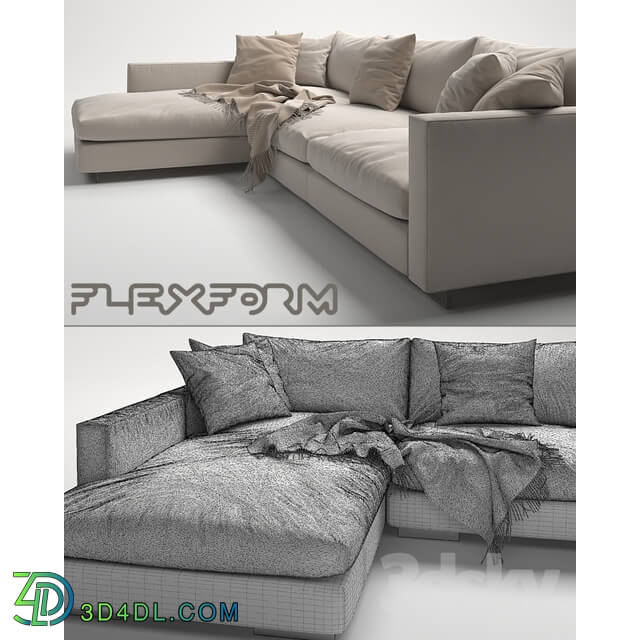 Sofa - Flexform Magnum Sofa