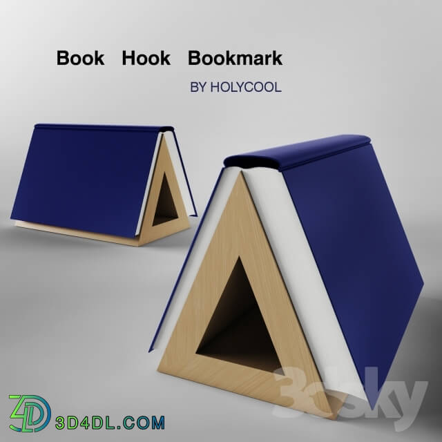 Other decorative objects - Stand for books _Book Hook Bookmark_