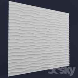 3D panel - Panel Wave 