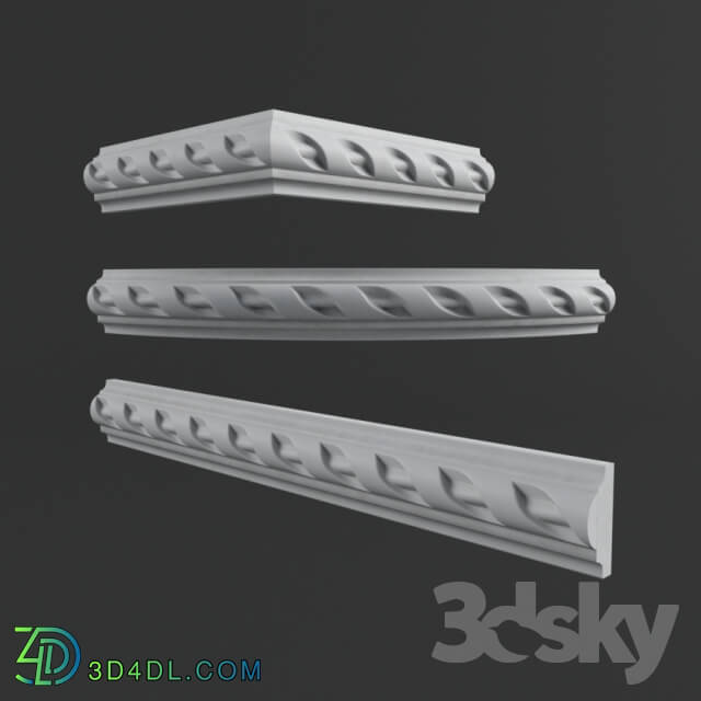 Decorative plaster - molding