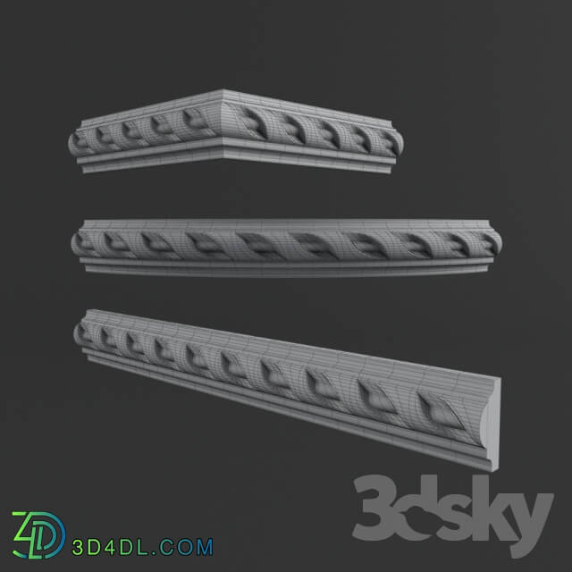 Decorative plaster - molding