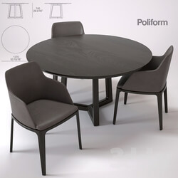 Table _ Chair - Concorde - Grace- poliform 