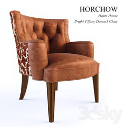 Arm chair - Bright Tiffany Damask Chair 