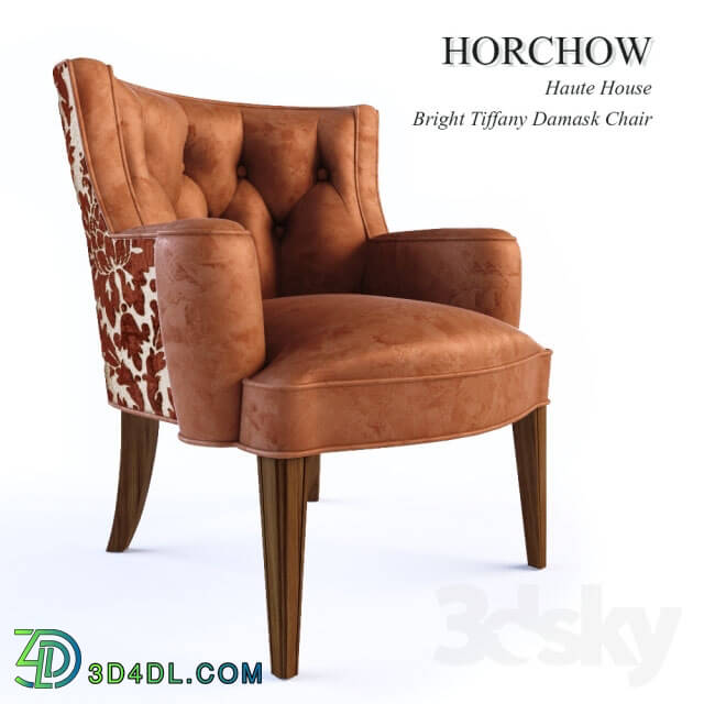 Arm chair - Bright Tiffany Damask Chair