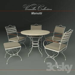 Table _ Chair - Manutti_ Garden furniture 