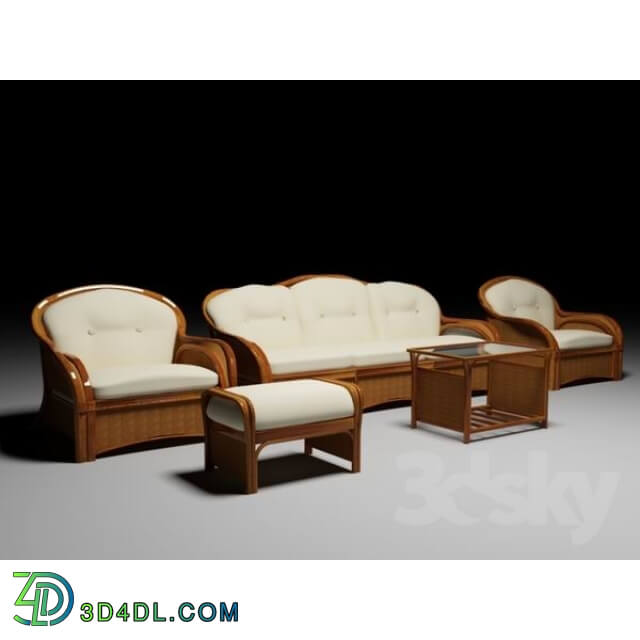 Sofa - Furniture from rattan Albani