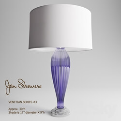 Table lamp - jan_showers venetian series 