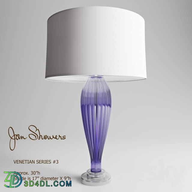 Table lamp - jan_showers venetian series