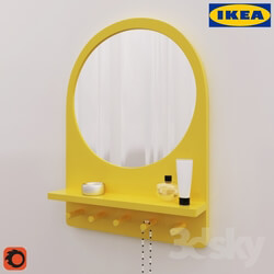 Mirror - Mirror with shelf and hooks IKEA Saltred 