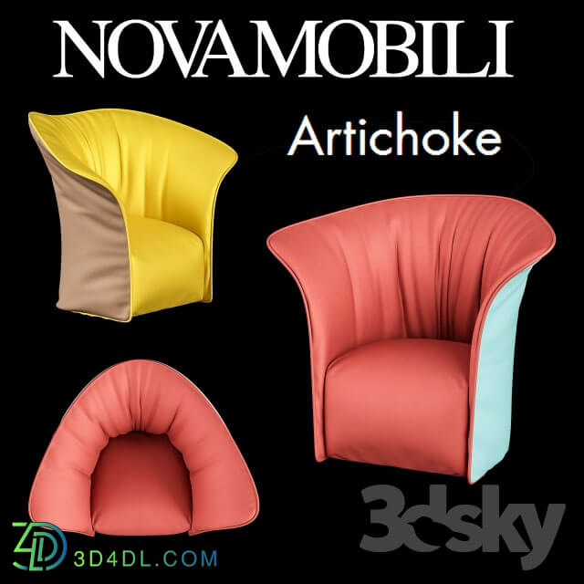 Arm chair - Artichoke Armchair Novamobili