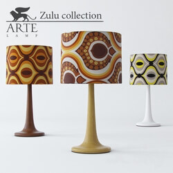 Table lamp - Table lamp Arte Lamp A1960LT-1WH Zulu 