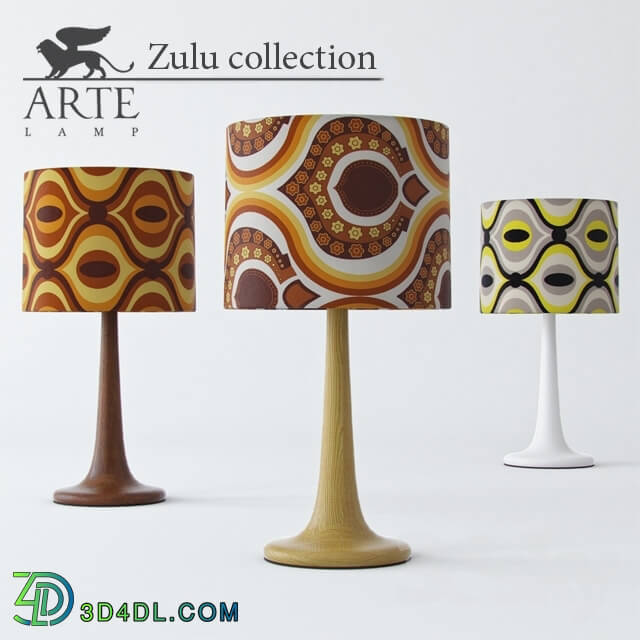 Table lamp - Table lamp Arte Lamp A1960LT-1WH Zulu