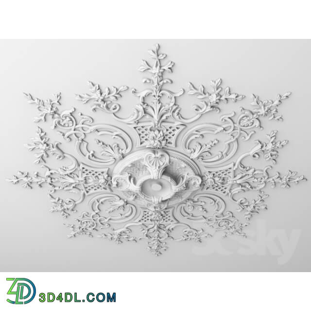 Decorative plaster - DR-163_D1422mm