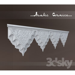 Decorative plaster - Arabic cornice 