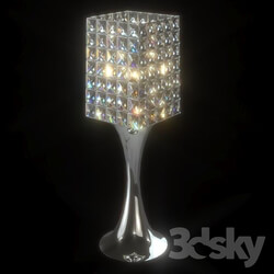 Table lamp - Luxury 6 _quot_Simple Modern Crystal Bedroom bedside Table light 