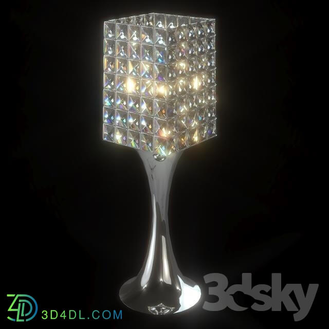 Table lamp - Luxury 6 _quot_Simple Modern Crystal Bedroom bedside Table light