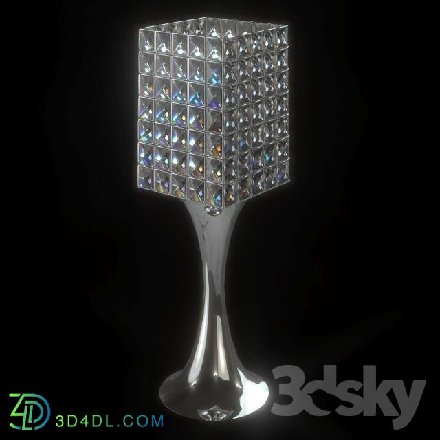 Table lamp - Luxury 6 _quot_Simple Modern Crystal Bedroom bedside Table light