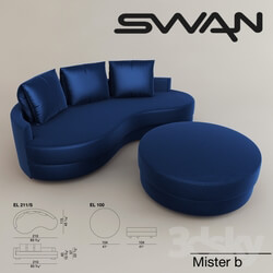 Sofa - SWAN_Mister B 