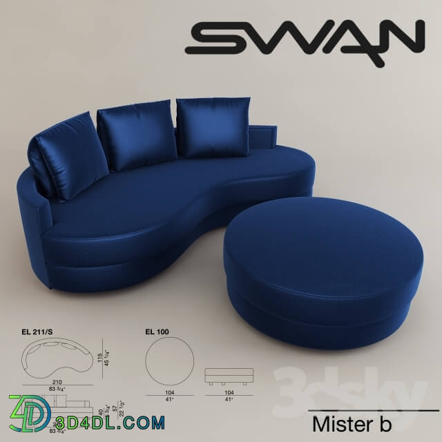 Sofa - SWAN_Mister B