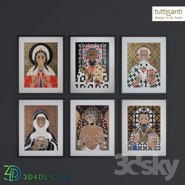 Frame - TuttiSanti _Saint Lucy_