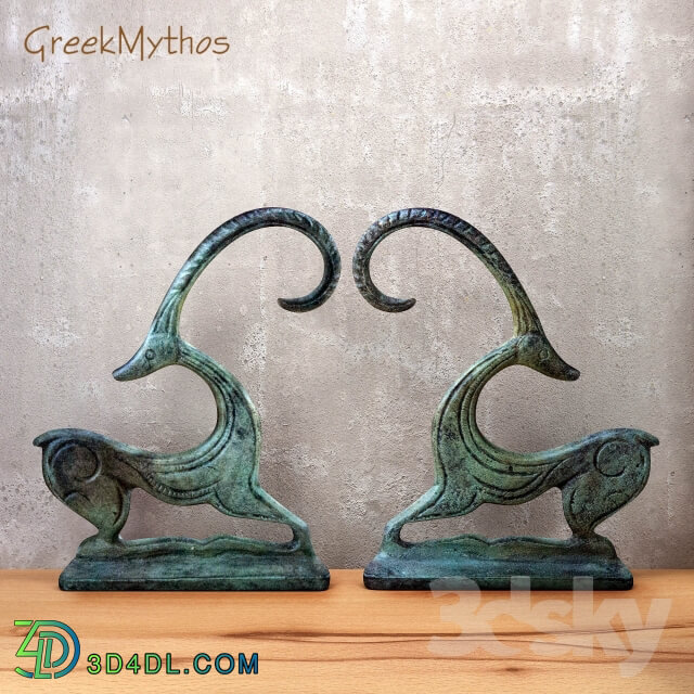 Sculpture - GreekMythos - Ibex