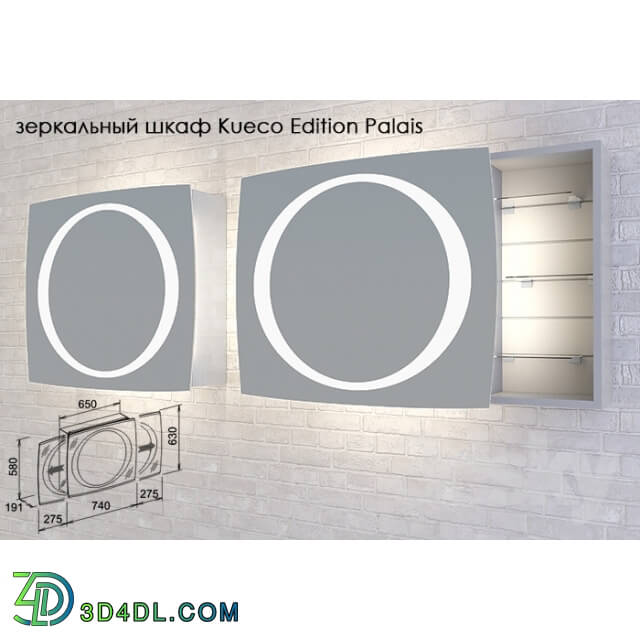 Bathroom furniture - Kueco Edition Palais