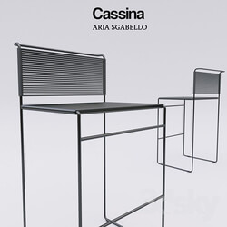 Chair - CASSINA_ARIA SGABELLO 
