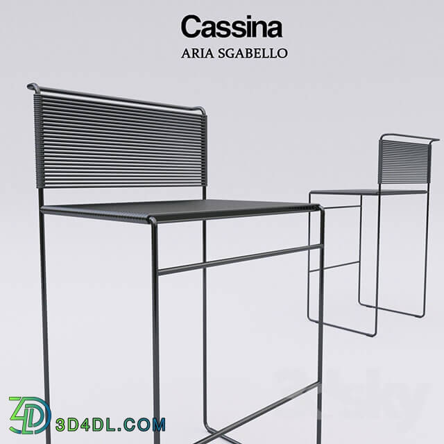 Chair - CASSINA_ARIA SGABELLO