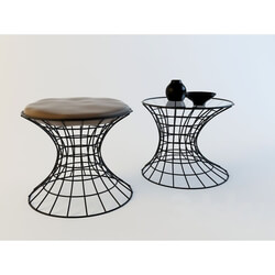 Other soft seating - FILO table_ pouf 