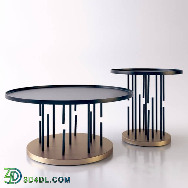 Table - TECA TABLE_ SET OF 2