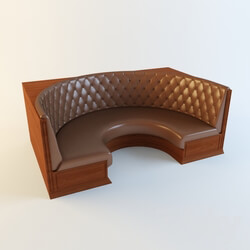 Sofa - Semicircular sofa 