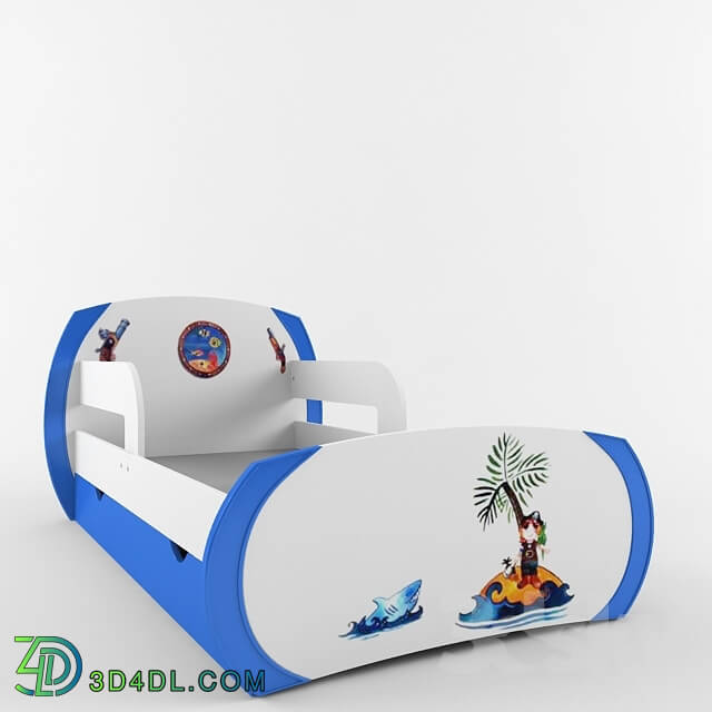 Bed - Wesoly EduKids Korsarz