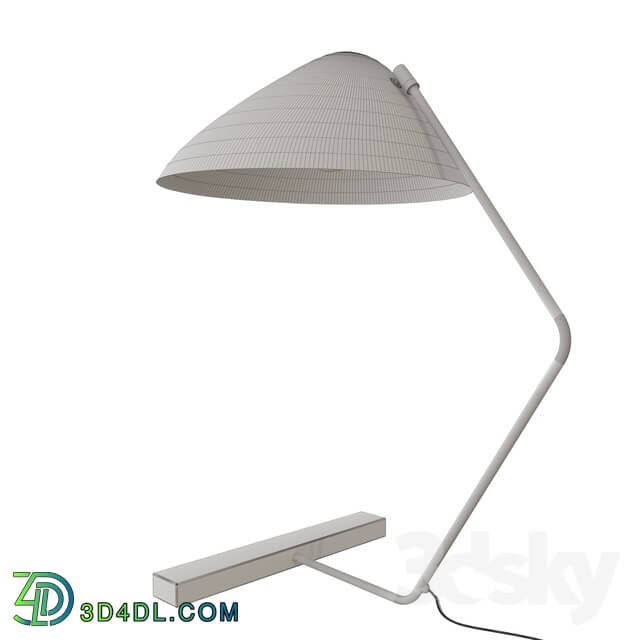 Table lamp - Curvilinear Mid-Century Table Lamp