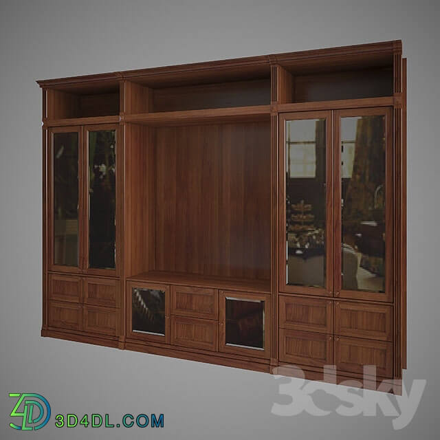 Wardrobe _ Display cabinets - Library manufactory Goravsky