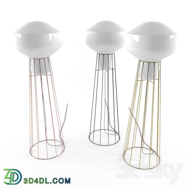 Floor lamp - Fabbian Aerostat Floor Lamp