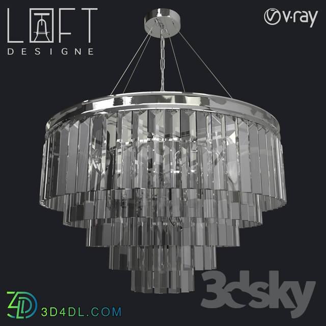 Ceiling light - Pendant lamp LoftDesigne 4649 model