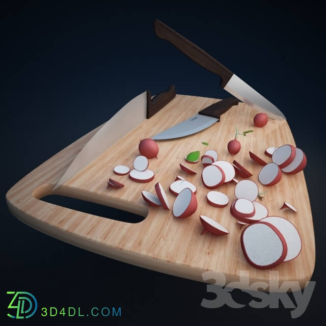 Other kitchen accessories - Slicing radishes