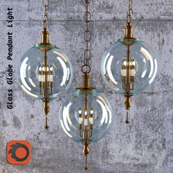 Ceiling light - Glass Globe Pendant 