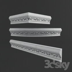 Decorative plaster - molding 