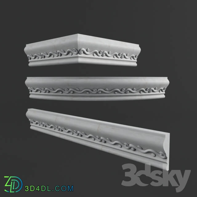 Decorative plaster - molding