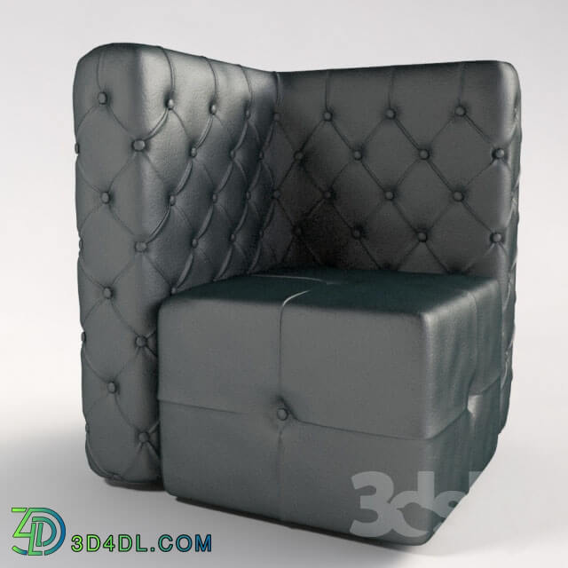 Arm chair - Pouf