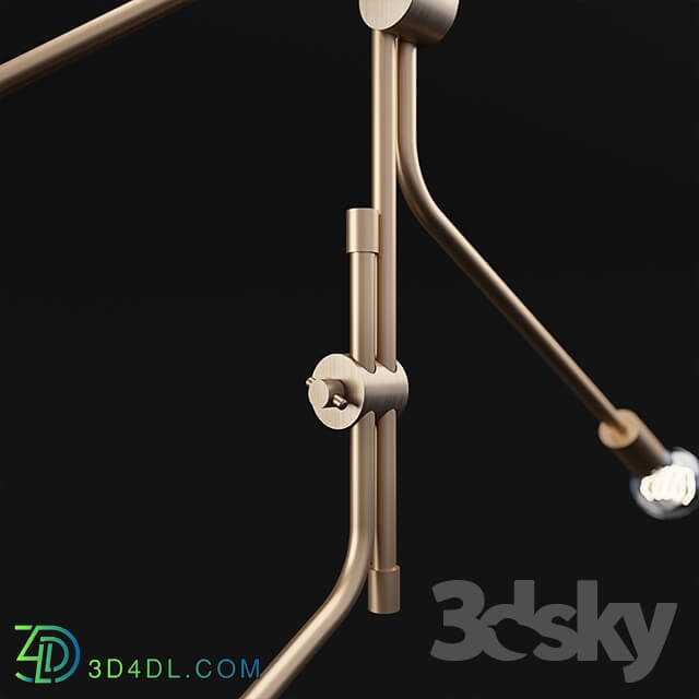 Ceiling light - handle studio _ art deco 02 _ ceiling lamp