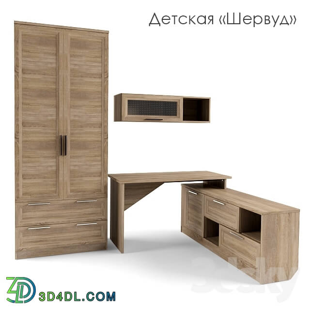 Full furniture set - Children _quot_Sherwood_quot_