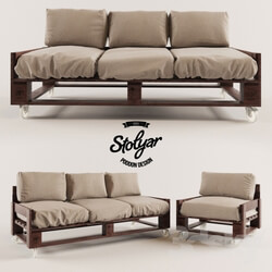 Sofa - Sofa and chair _KENTUCKY_ 