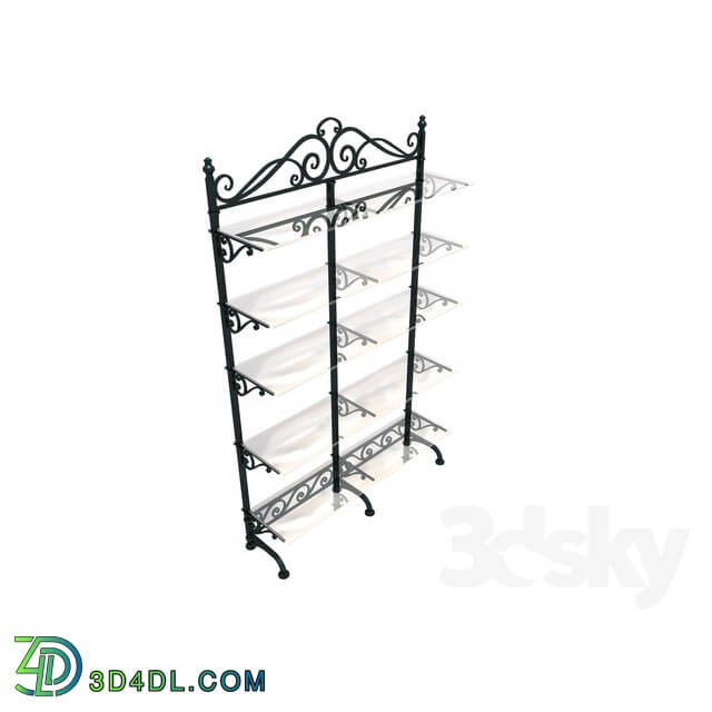 Shop - Forged trade equipment_ boundary shelves