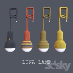 Ceiling light - Knitted lamp LunaLamp 