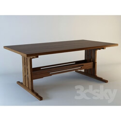 Table - STIKLEY San Marino Trestle Table 