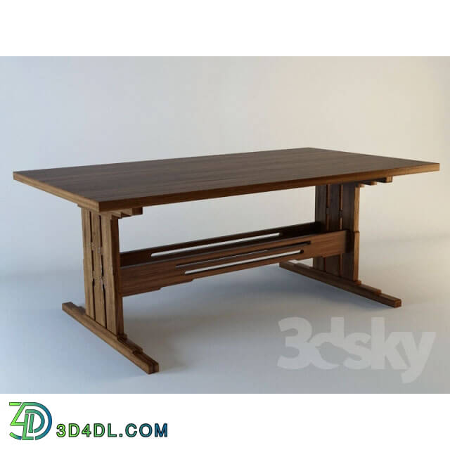 Table - STIKLEY San Marino Trestle Table